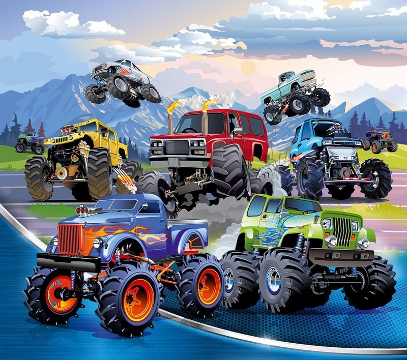 Фотообои бумажные 12л Джипинг 294*260 (10) №283