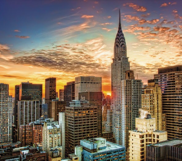 Фотообои бумажные 12л Небоскребы 294*260 (10) №263