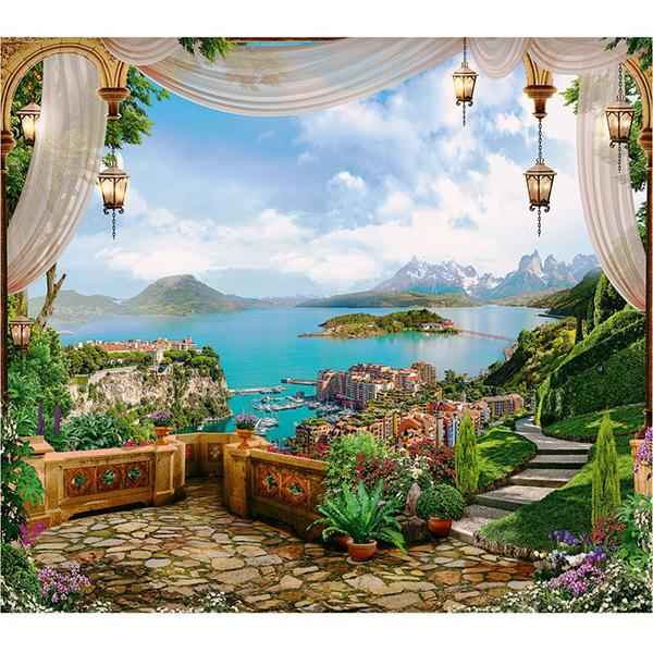 Фотообои бумажные 12л Южная бухта 322 294*260 (10)